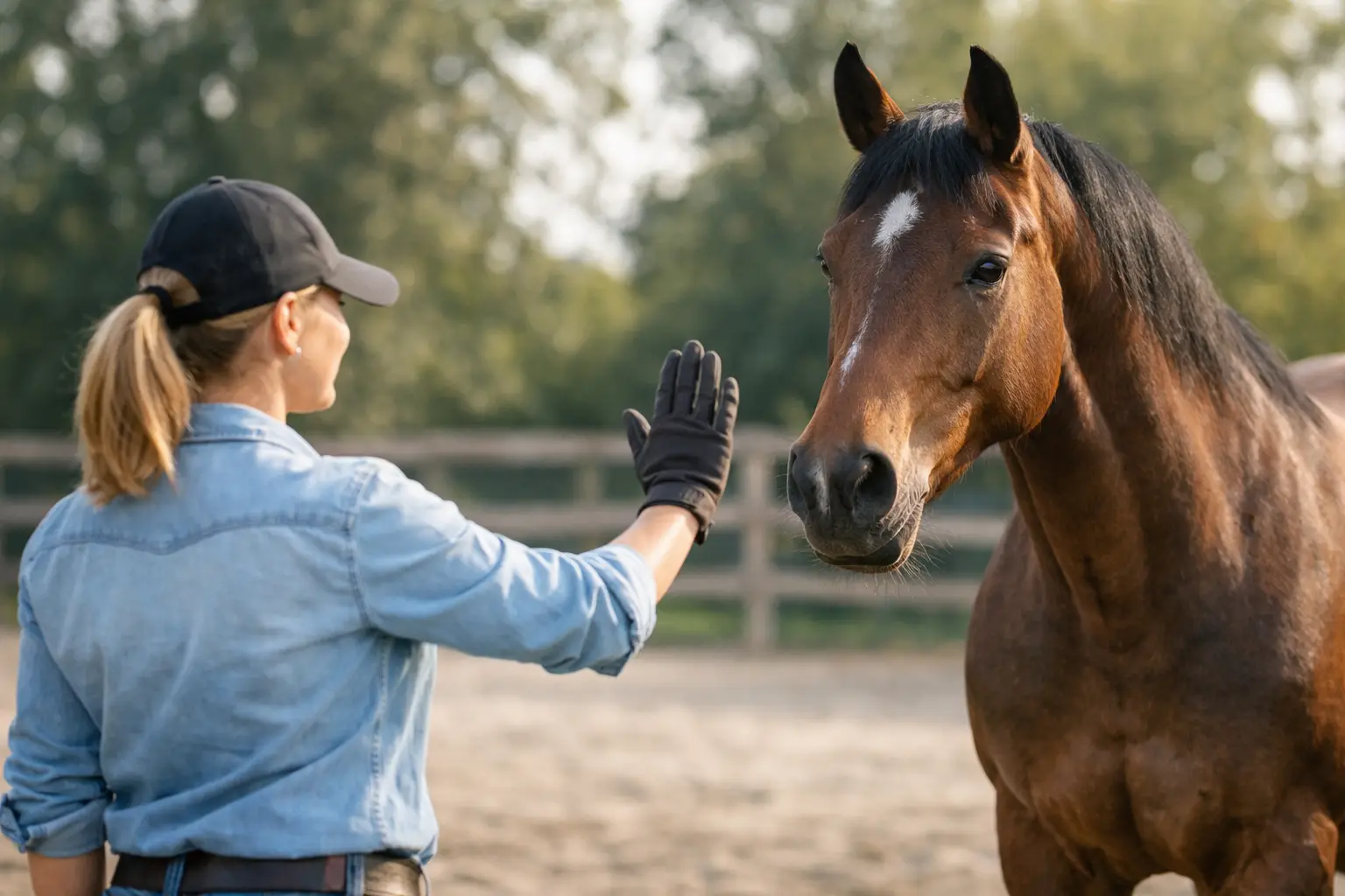 How to Establish Personal Space with a Horse How to Establish Personal Space with a Horse