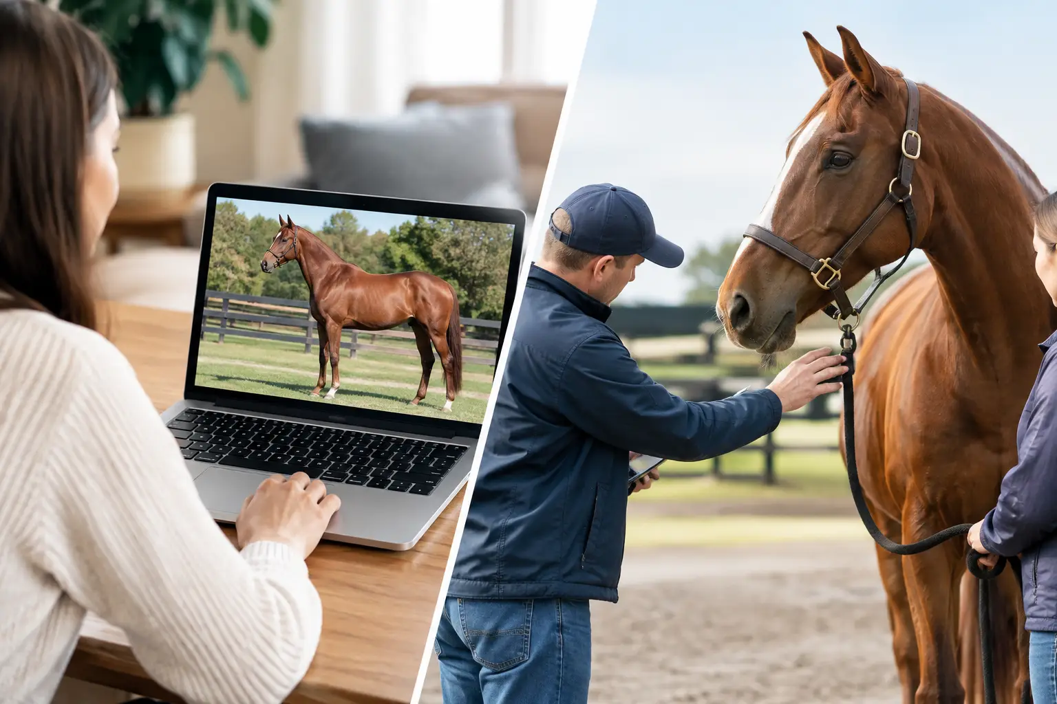 Online Viewing Versus Inspection When Buying a Horse Online Viewing Versus Inspection When Buying a Horse